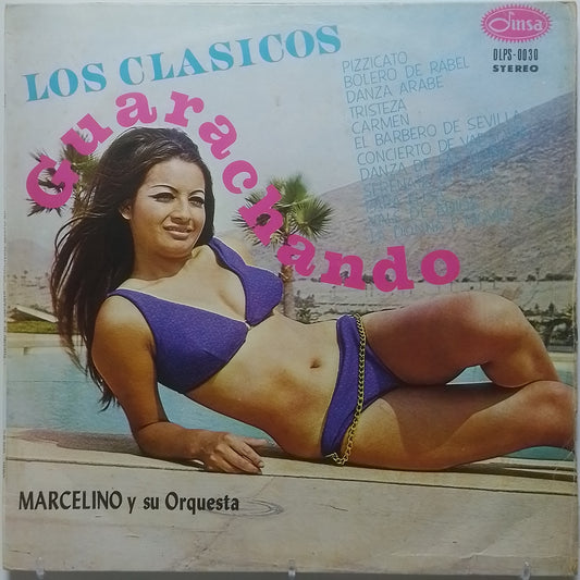 lp Marcelino Y Su Orquesta Los Clasicos Guarachando made peru 1970 latin cumbia