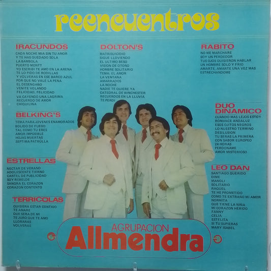 lp agrupacion almendra de trujillo reencuentros made peru 1982 latin rock