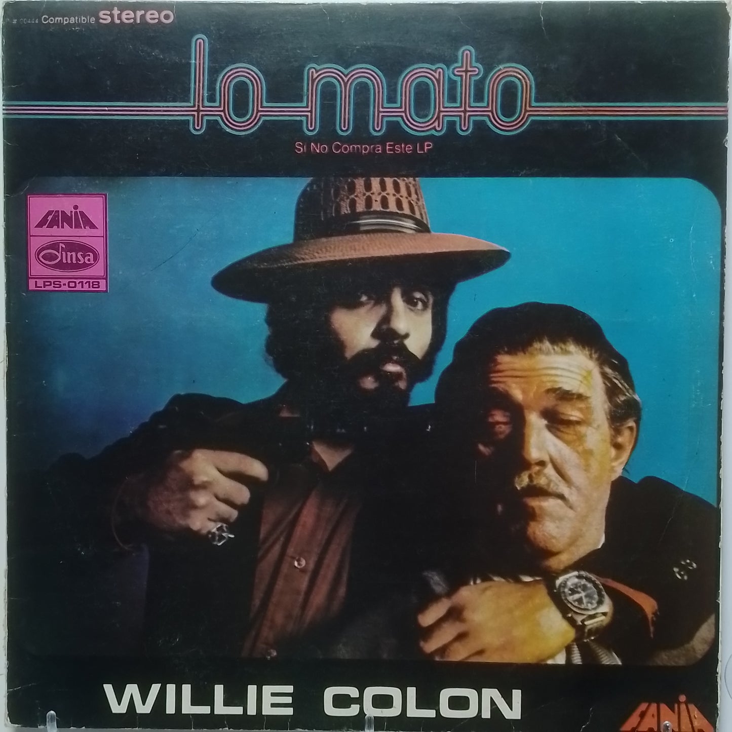 lp Willie Colon Lo Mato Si No Compra Este LP made peru 1973 latin salsa