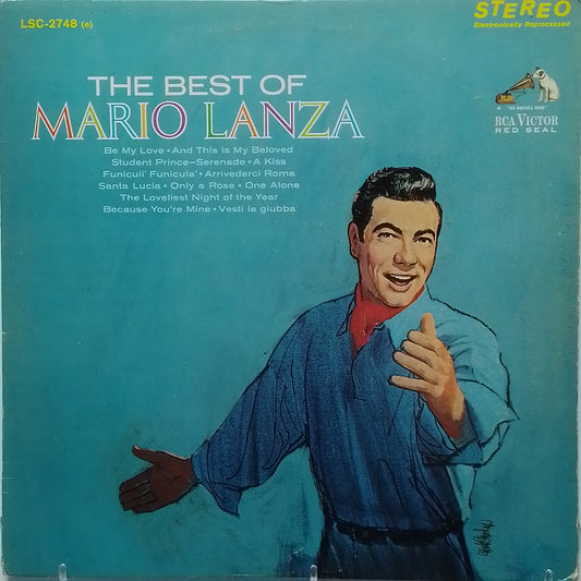 lp Mario Lanza The Best Of Mario Lanza made usa 1964 clasic