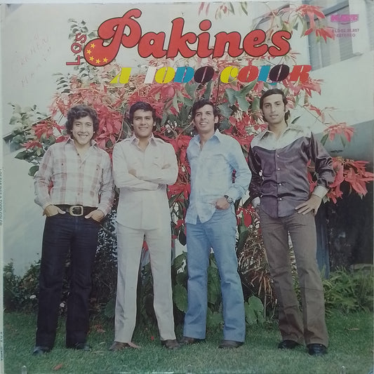 lp Los Pakines A Todo Color made peru 1978 latin cumbia