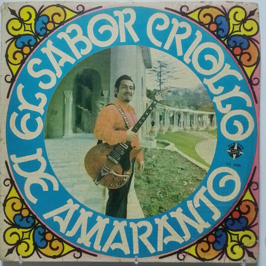 lp Rafael Amaranto Y Su Conjunto El Sabor Criollo De Amaranto made peru 1974 criollo folk