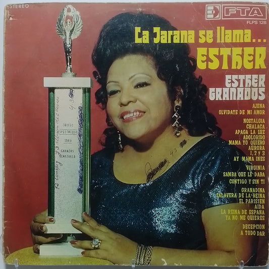 lp Esther Granados La Jarana Se Llama Esther made peru 1972 criollo folk