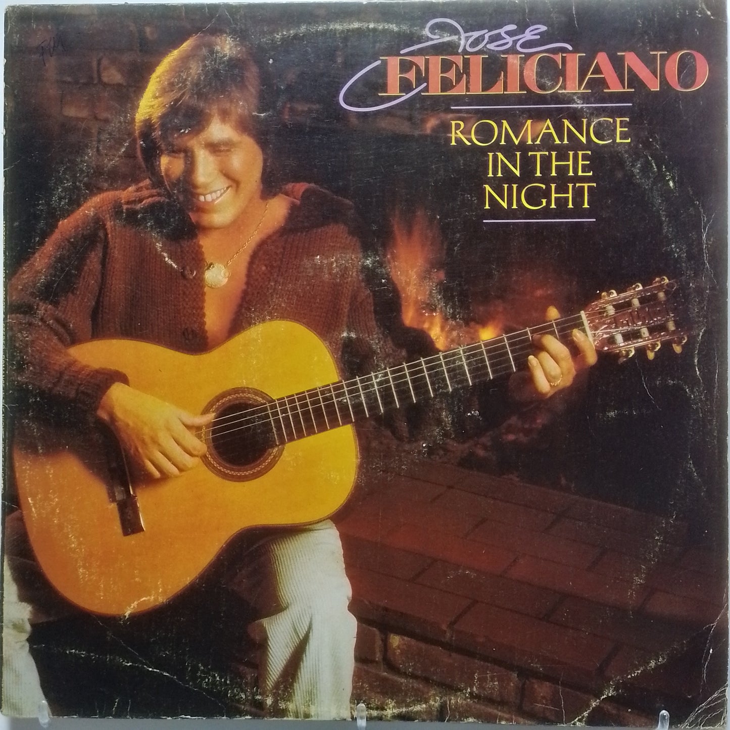 lp Jose Feliciano Romance In The Night made peru 1983 promocional con insert latin