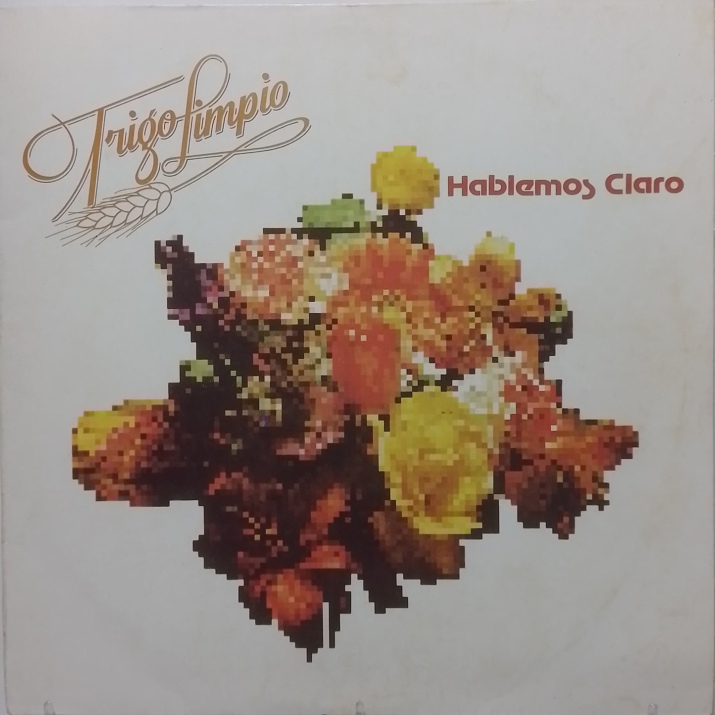 lp Trigo Limpio Hablemos Claro made peru 1986 pop balada