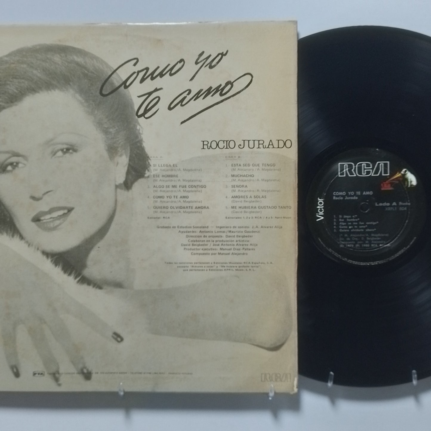 lp Rocio Jurado Como Yo Te Amo made peru 1980 latin balada