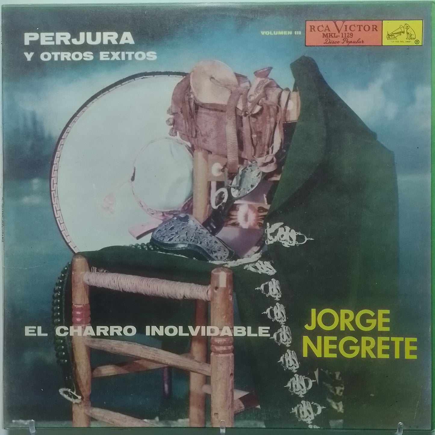 lp Jorge Negrete Perjura Y Otros exitos El Charro Inolvidable made mexico 1959 ranchera folk