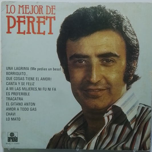 lp Peret Lo Mejor De Peret made peru 1974 latin pop