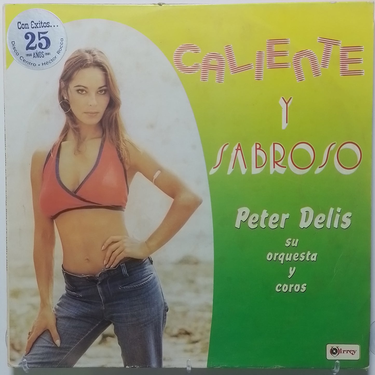 lp Peter Delis Y Su Orquesta Caliente Y Sabroso made peru 1980 latin cumbia