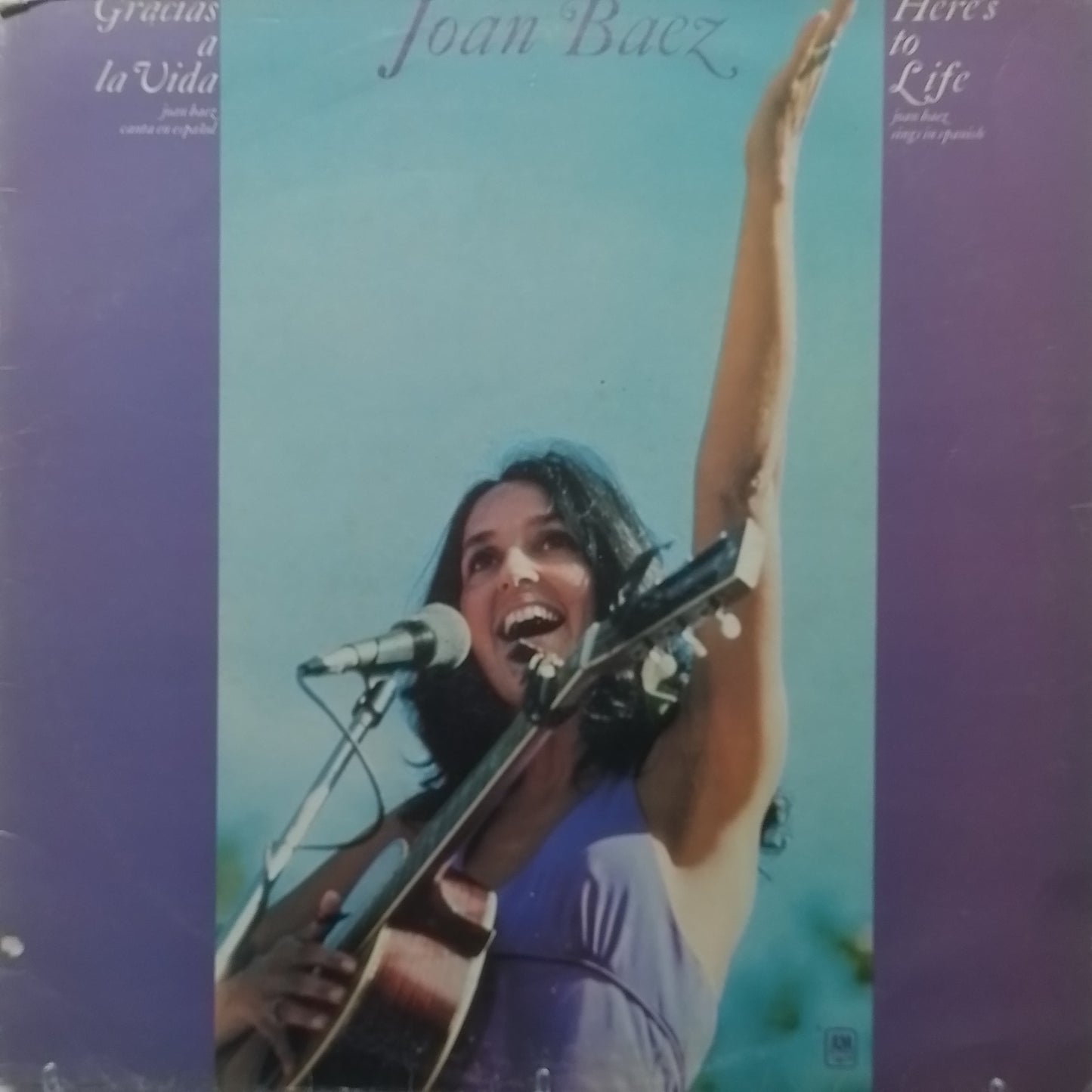 lp Joan Baez Gracias A La Vida Here's To Life made usa 1974 balada