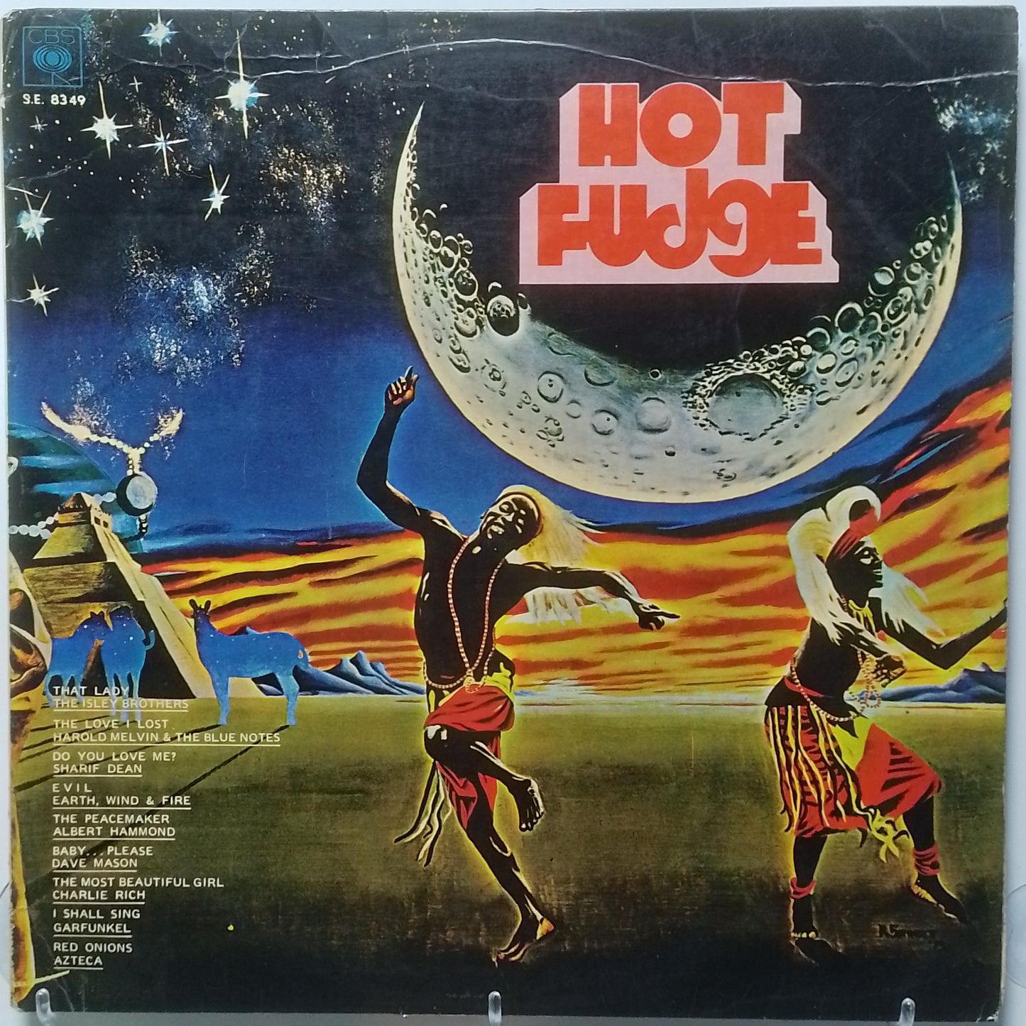 lp hot fudge the isleys broyhers earth wind &fire garfunkel varios made peru 1974 rock