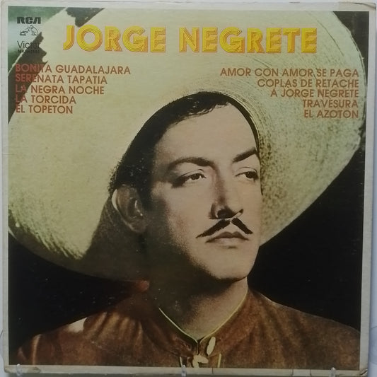 lp Jorge Negrete Jorge Negrete made mexico 1980 ranchera folk