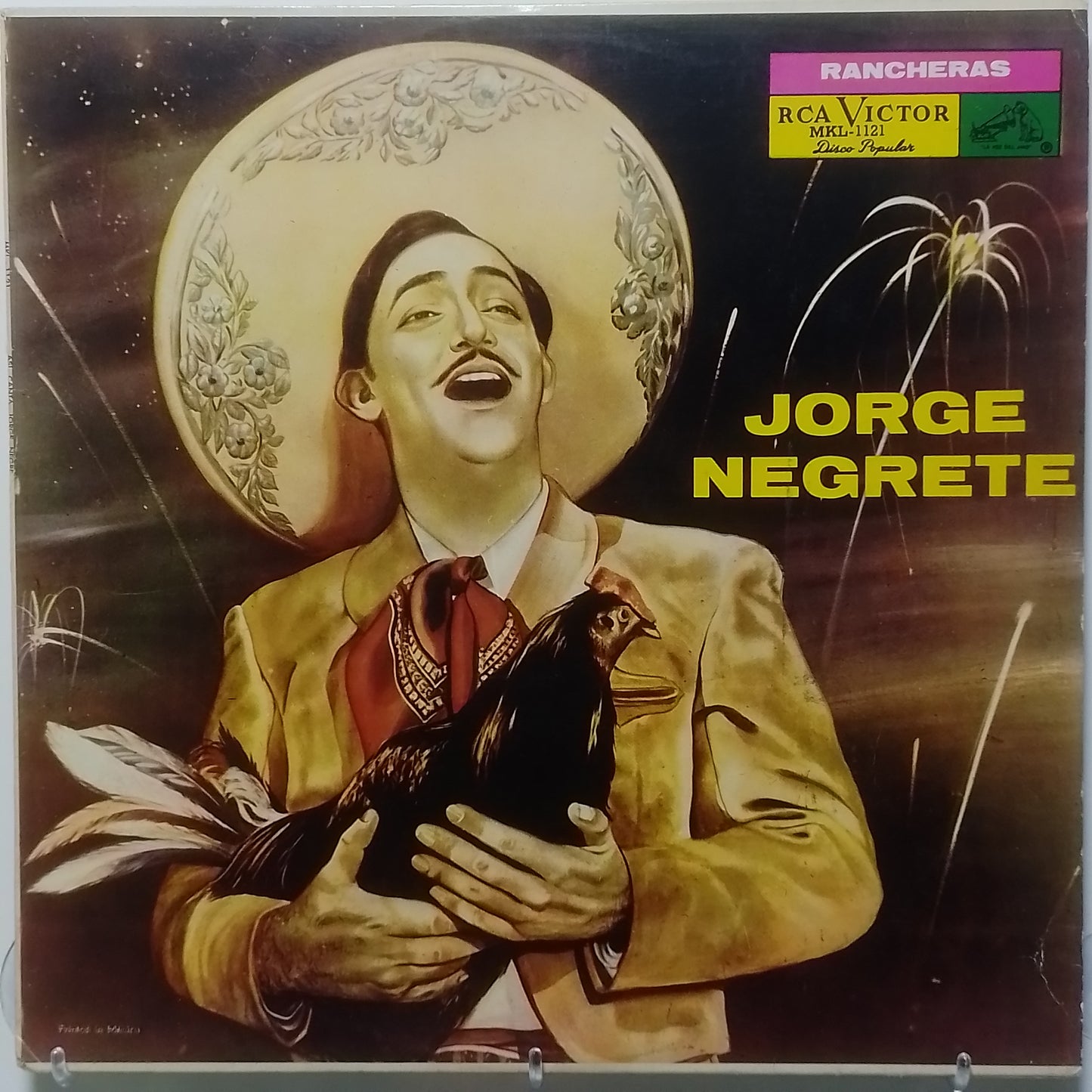 lp Jorge Negrete Asi Cantaba Jorge Negrete Vol I made mexico 1959 ranchera folk