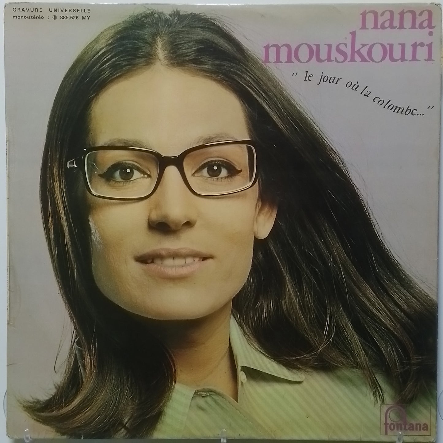 lp ana Mouskouri Le Jour Où La Colombe made francia 1967 pop