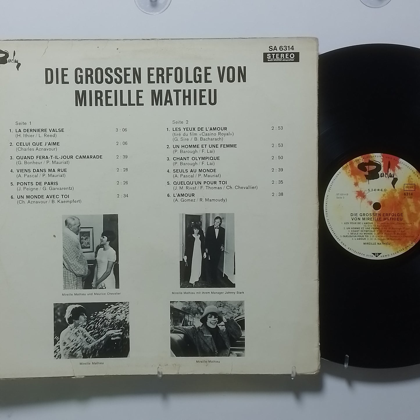 lp Mireille Mathieu Die Grossen Erfolge Von Mireille Mathieu made alemania 1968 pop