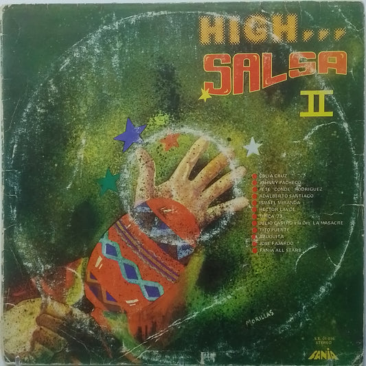 lp High Salsa II Hector Lavoe Ismael Miranda Fania All Stars varios made peru 1980 salsa