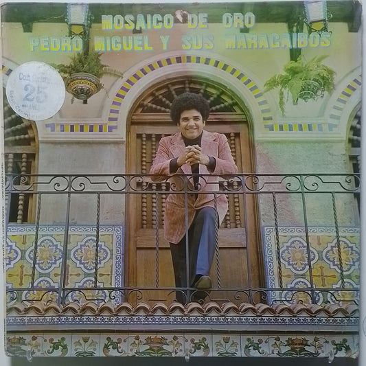 lp Pedro Miguel Y Sus Maracaibos Mosaico De Oro made peru 1977 salsa cumbia