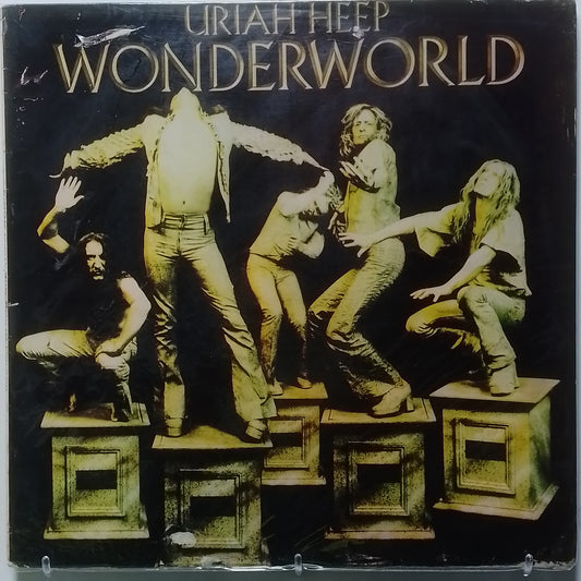 lp Uriah Heep Wonderworld made peru 1977 hard rock