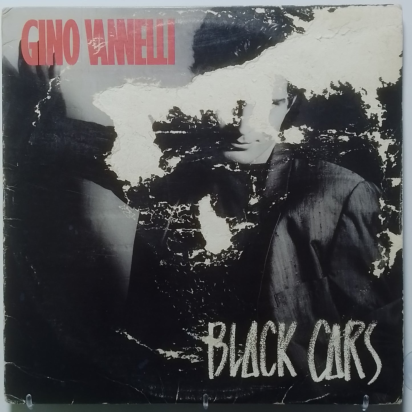 lp Gino Vannelli Black Cars made usa 1985 con insert electronic pop