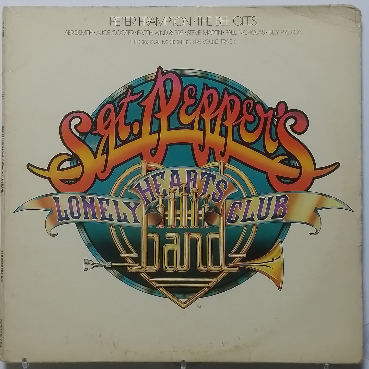 x2 lp Sgt Pepper's Lonely Hearts Club Band soundtrack movie bee gees peter frampton varios made usa 1978 rock