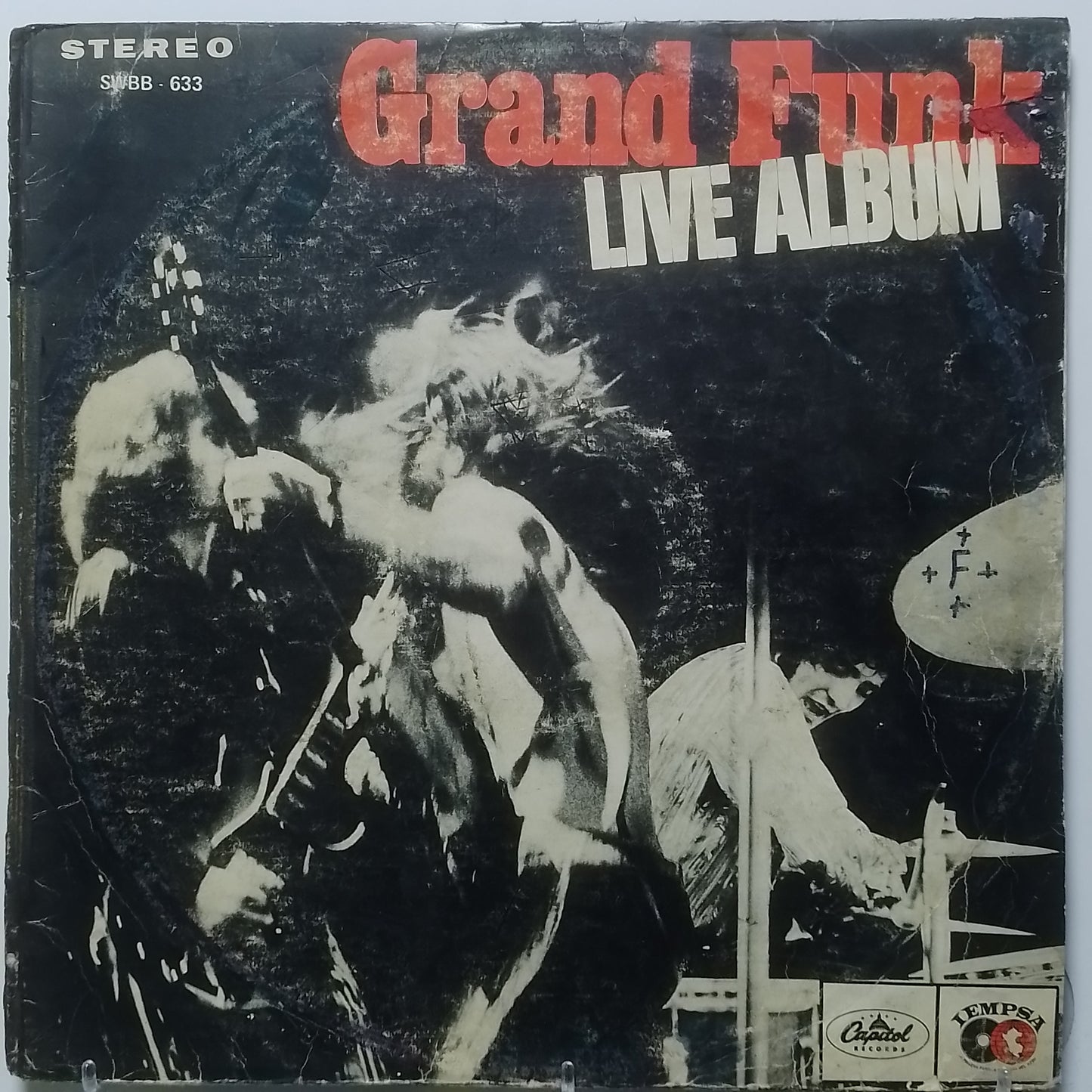 x2 lp Grand Funk Railroad Live Album made peru 1972 rock