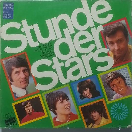 lp Stunde Der Stars 2 Peter Alexander Mireille Mathieu Michael Holm varios made alemania 1972 balada pop