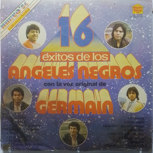 lp Los Angeles Negros ‎16 Exitos De Los Angeles Negros made peru 1984 latin pop