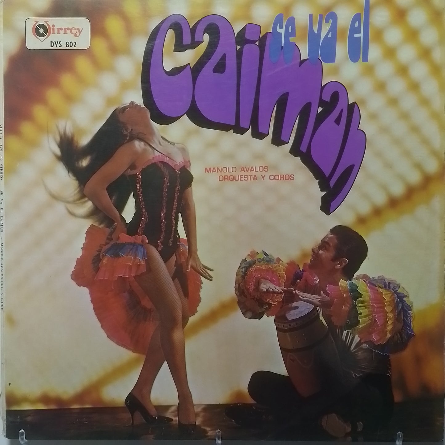 lp Manolo Avalos Orquesta Y Coros Se Va El Caiman made peru 1972 latin cumbia