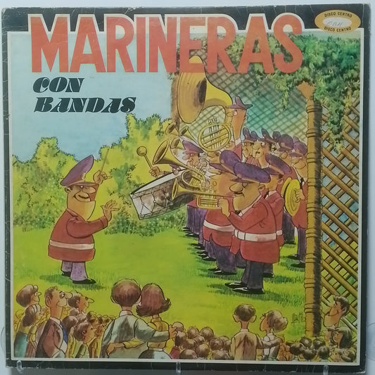 lp Marineras con Bandas Marineras con Bandas made peru 1985 marinera folk