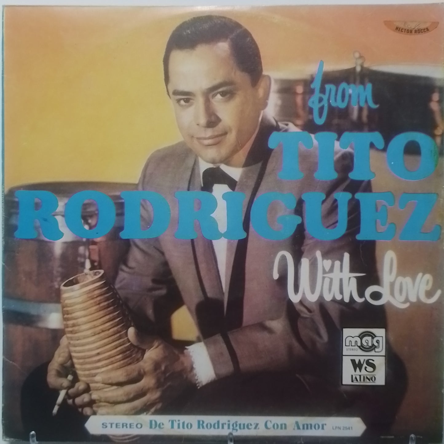 lp Tito Rodriguez From Tito Rodriguez With Love made peru 1964 bolero cha cha