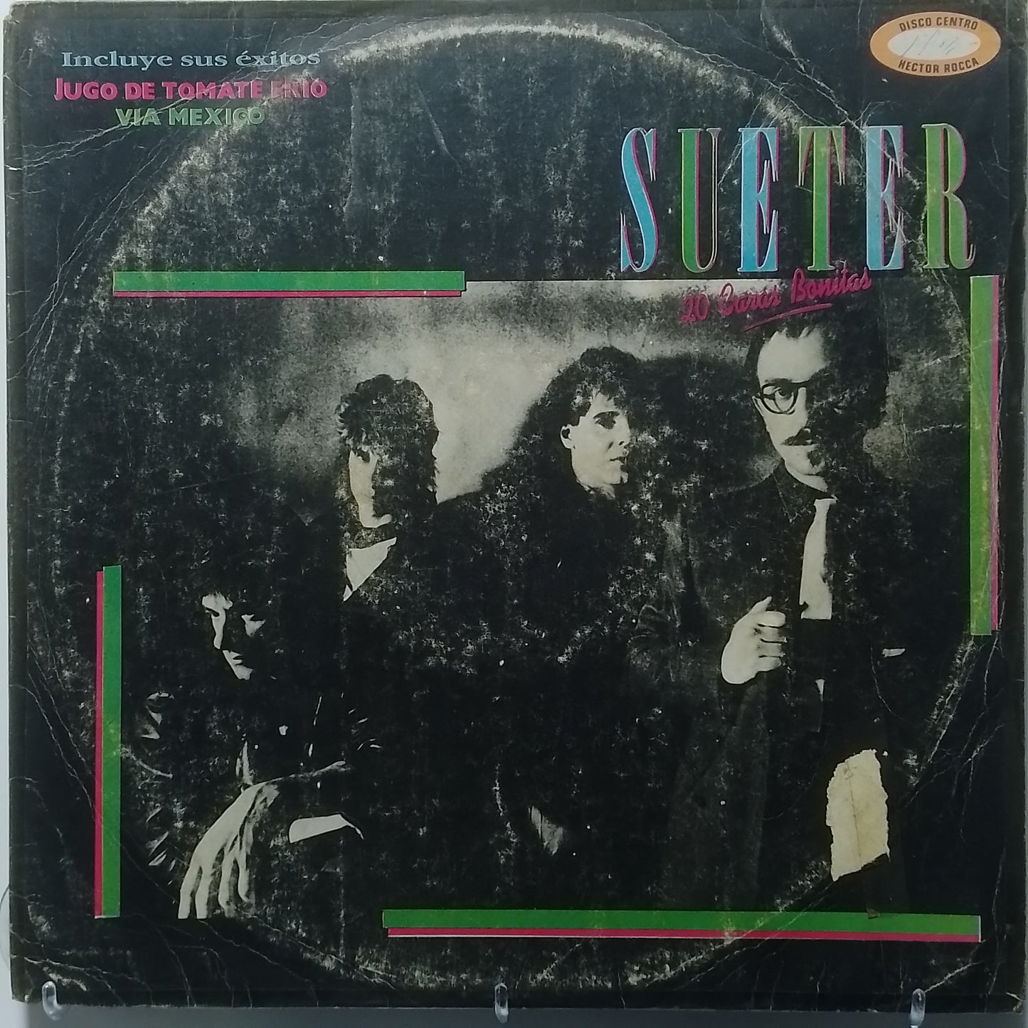 lp Sueter 20 Caras Bonitas made peru 1985 latin rock