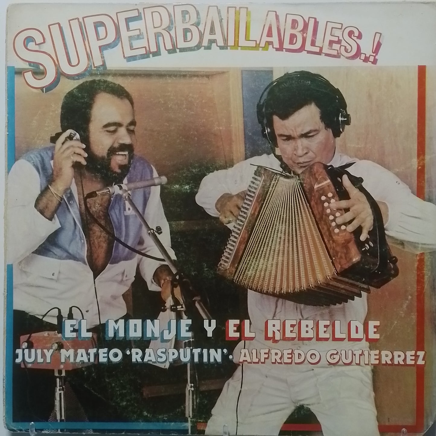 lp July Mateo Rasputin Y Alfredo Gutierrez El Monje Y El Rebelde made peru 1985 latin merengue