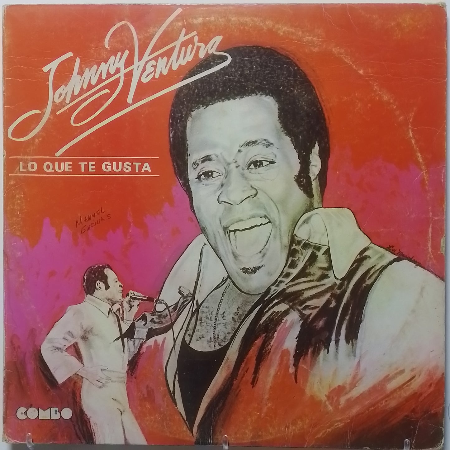 lp Johnny Ventura Y Su Combo Lo Que Te Gusta made peru 1981 latin merengue