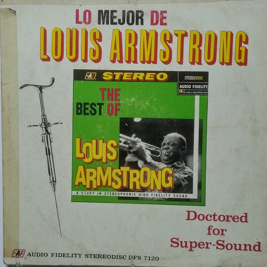 lp Louis Armstrong Lo Mejor De Louis Armstrong made argentina 1964 jazz