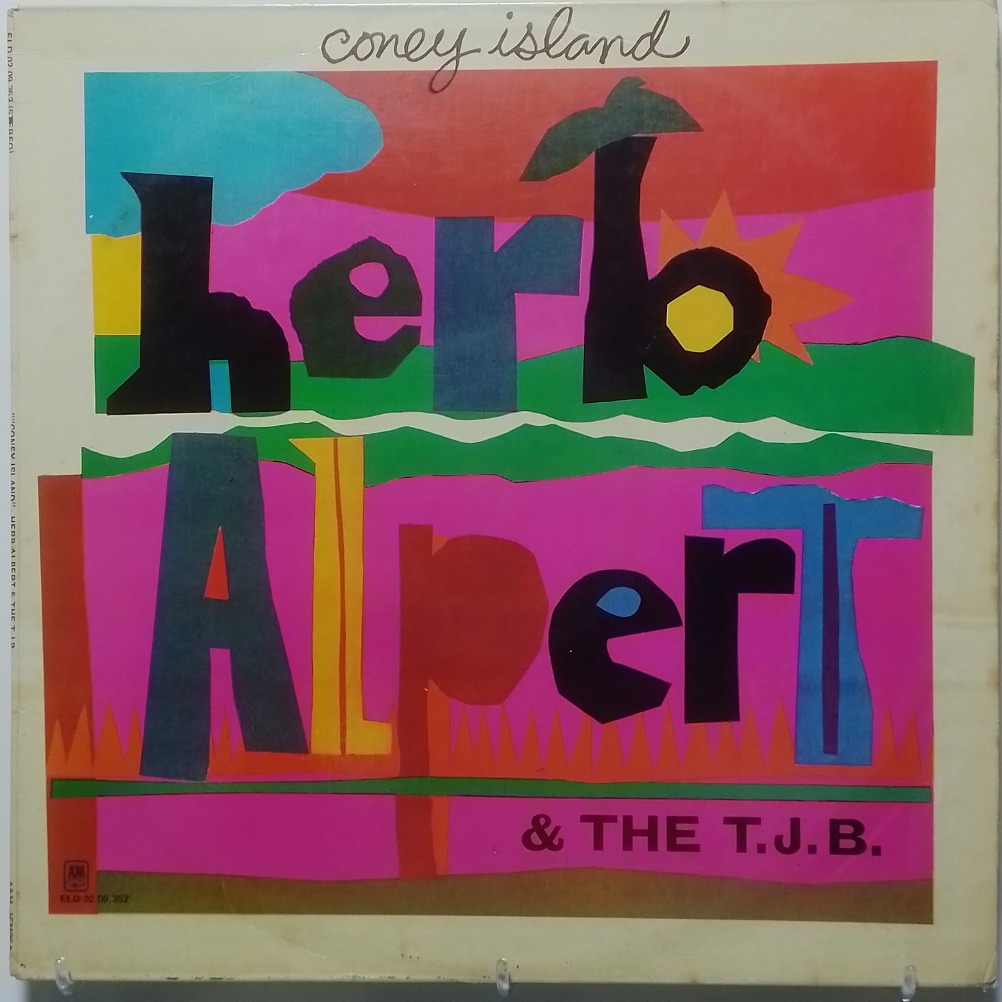 lp Herb Alpert & The T. J. B. Coney Island made usa 1975 jazz