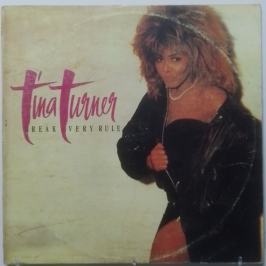 lp tina turner break every rule made peru 1986 gatfold pop