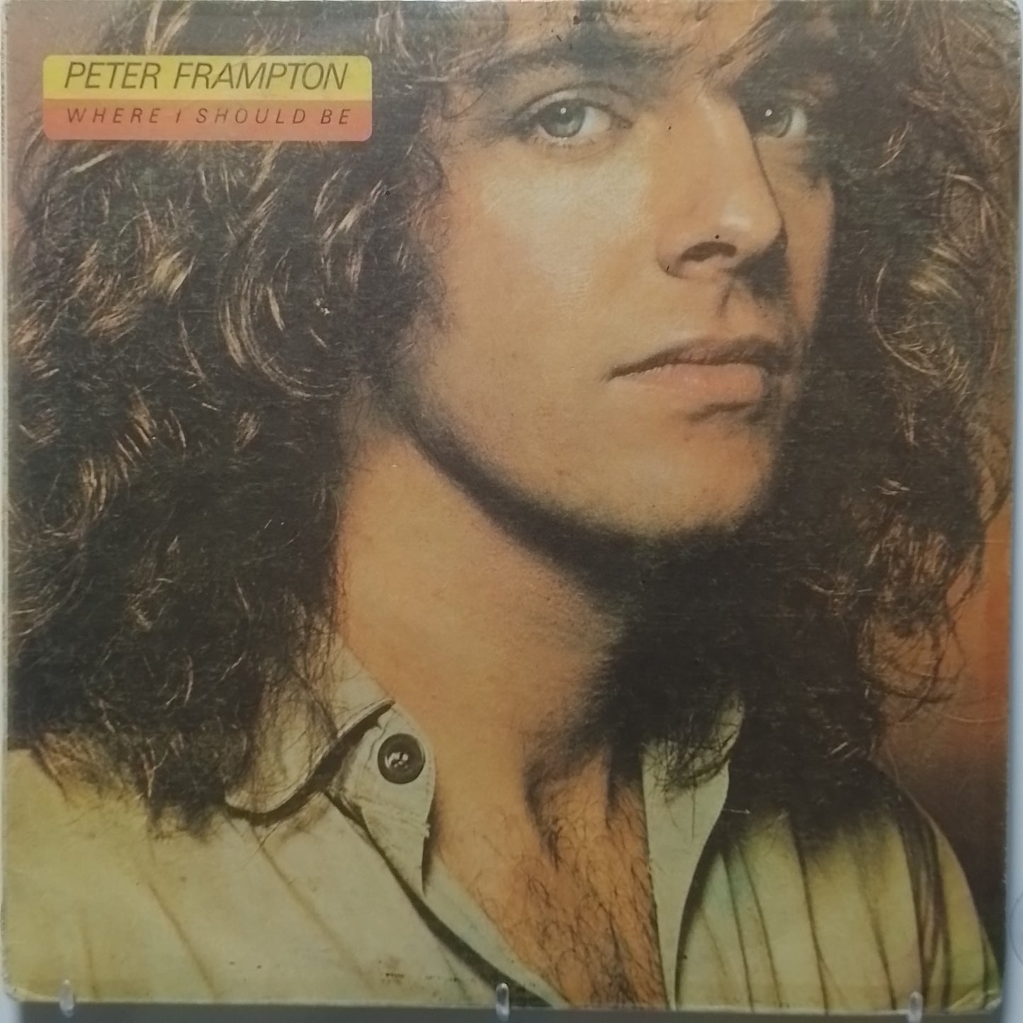 lp Peter Frampton Where I Should Be made peru 1979 rock