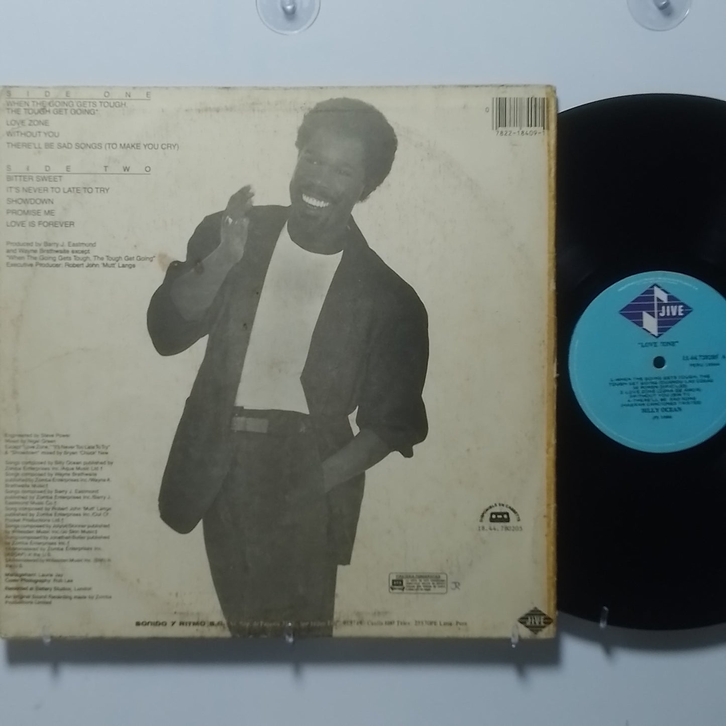 lp Billy Ocean Love Zone made peru 1986 pop