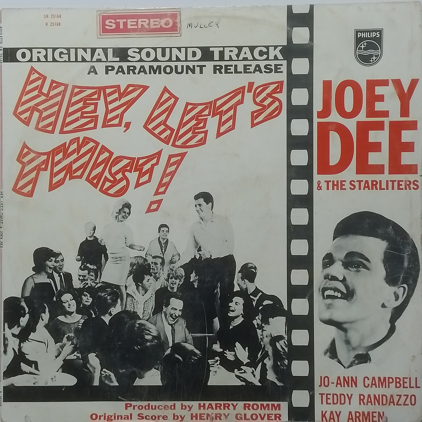 lp Joey Dee & The Starliters Hey, Let's Twist! Made venezuela 1961 rock