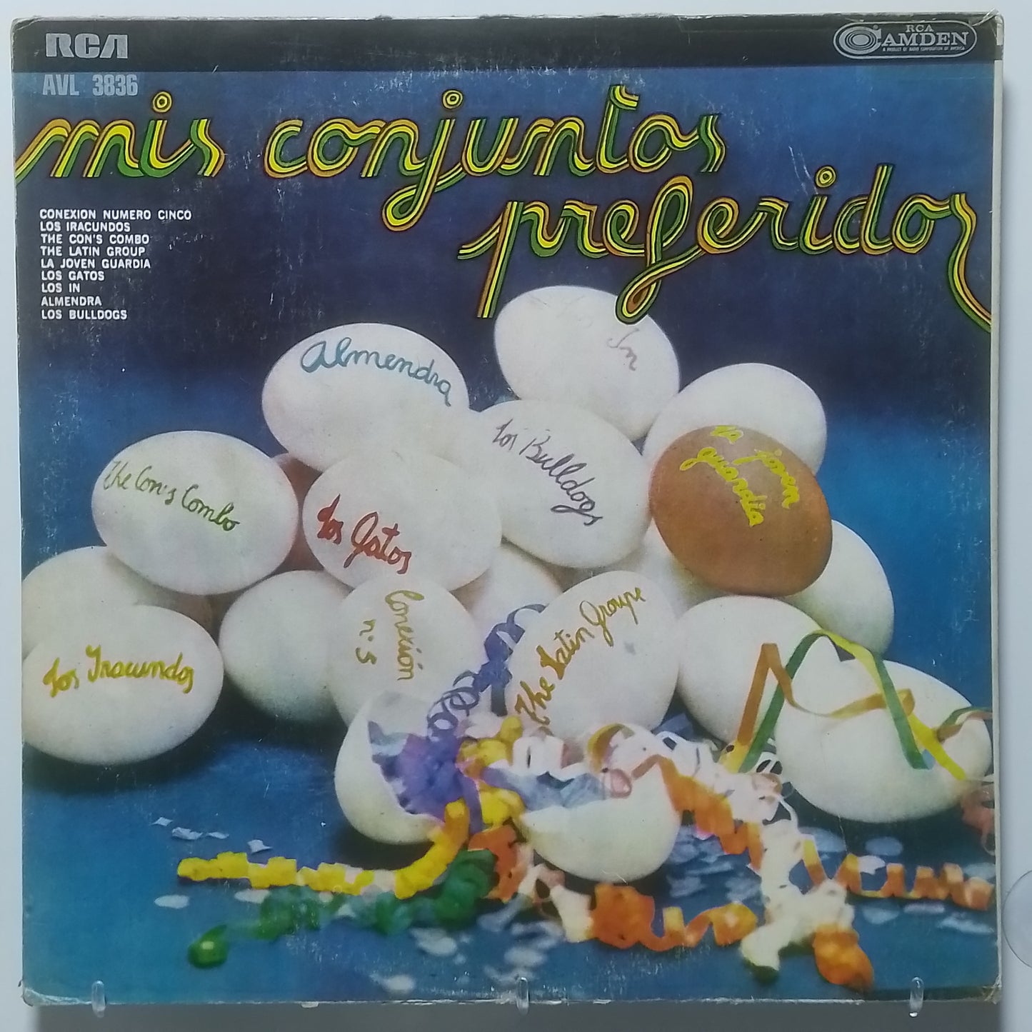 lp mis conjuntos preferidos almendra Gabinetes Espaciales made argentina 1970 latin rock