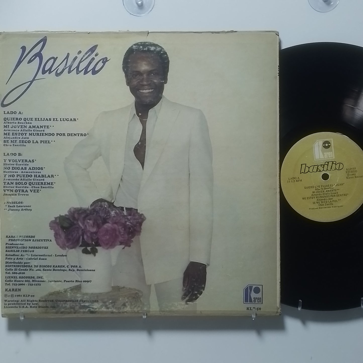 lp Basilio Basilio made usa 1981 latin pop