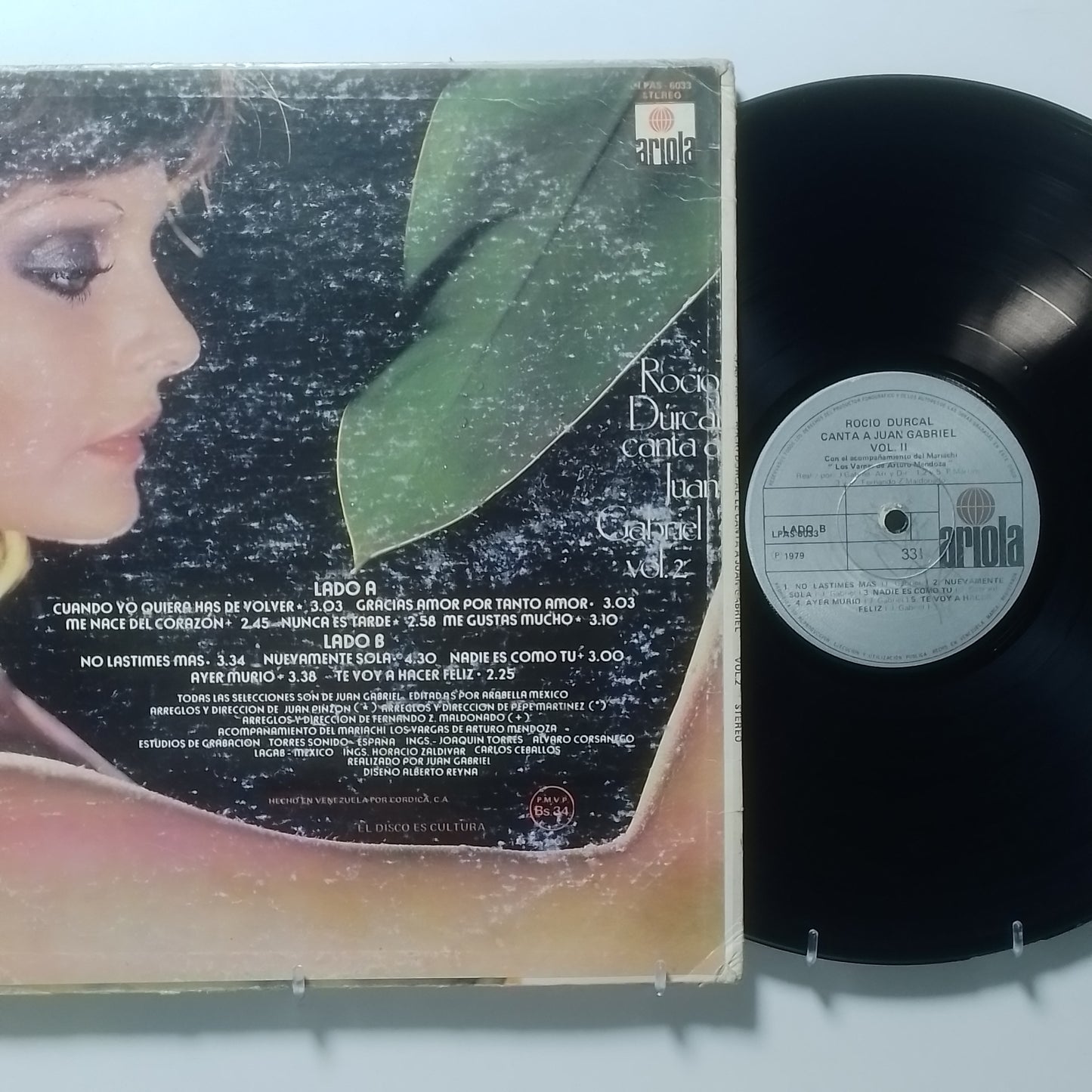 lp rocio durcal super exitos de juan gabriel con rocio durcal vol 2 made peru 1979 latin pop