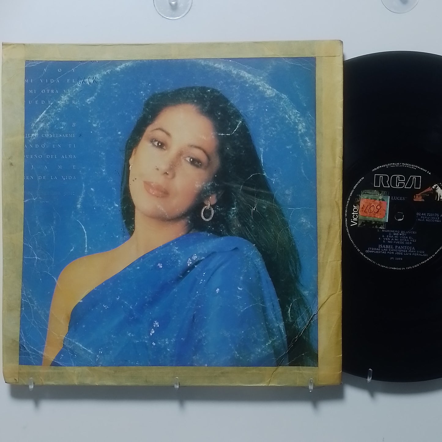 lp Isabel Pantoja Marinero De Luces made peru 1985 latin pop