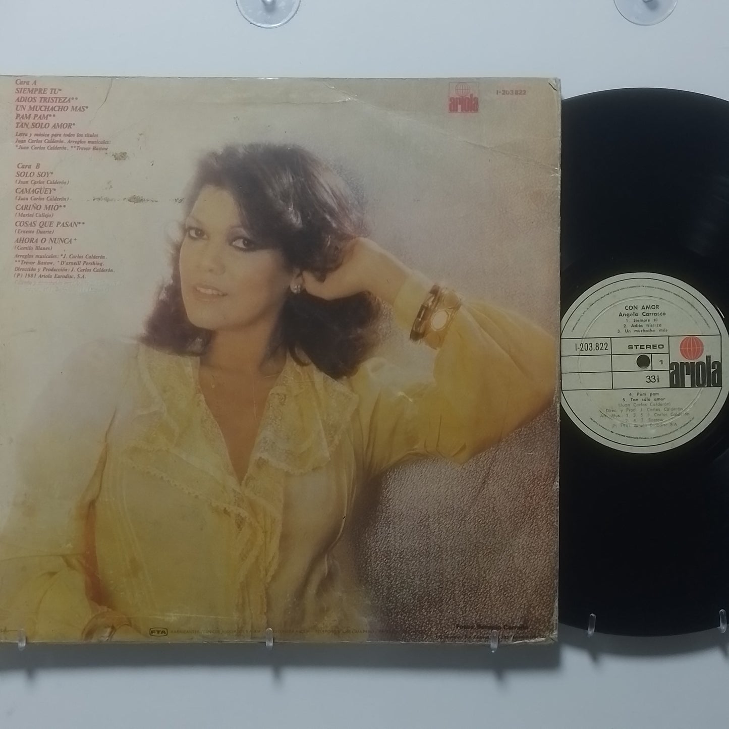 lp angela carrasco con amor made peru 1981 latin balada