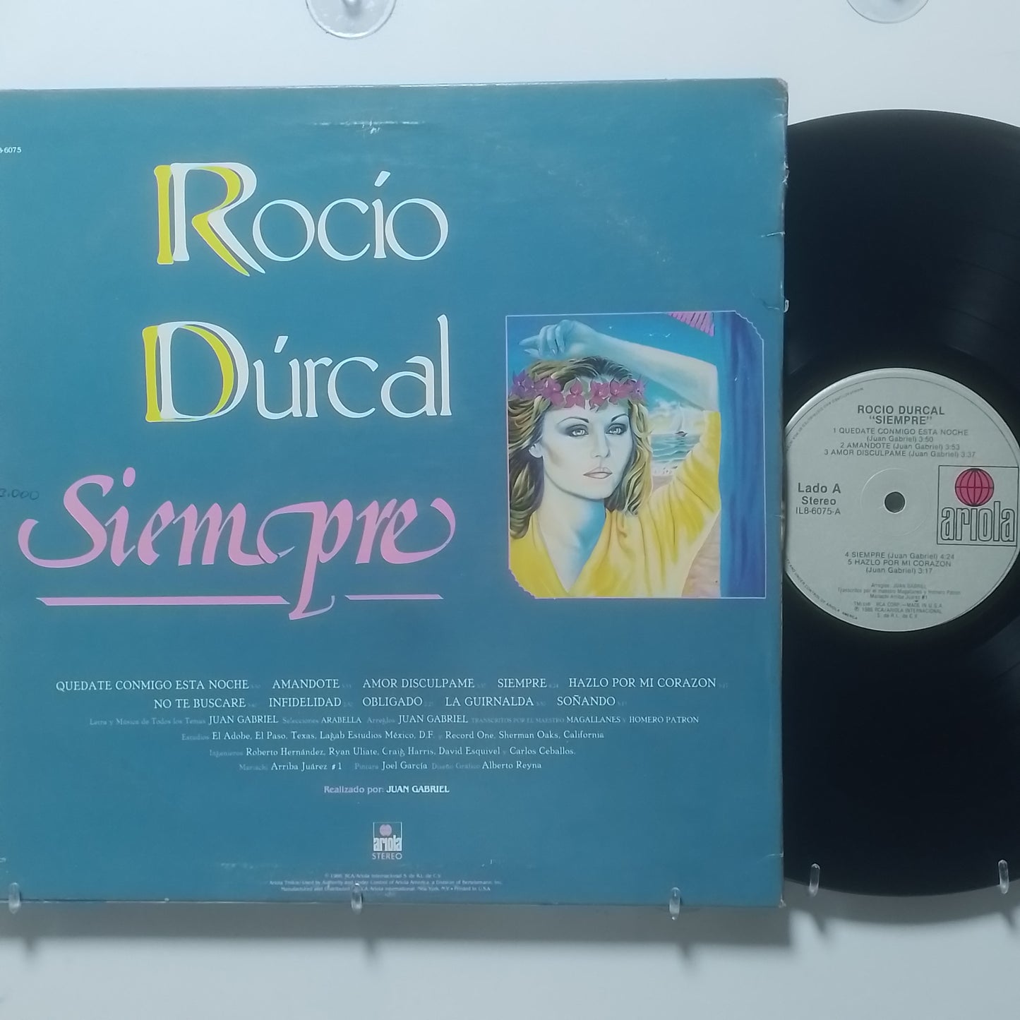 lp Rocio Durcal siempre made usa 1983 latin pop