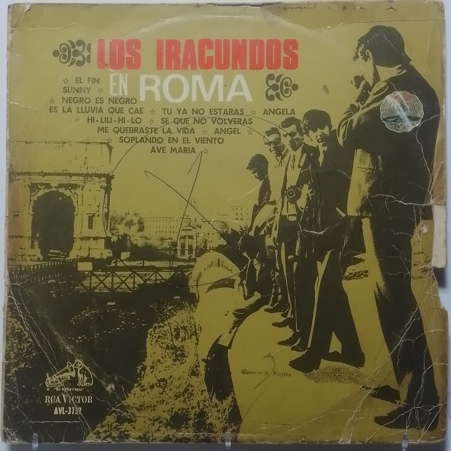 lp los iracundos en roma made peru 1967 latin pop