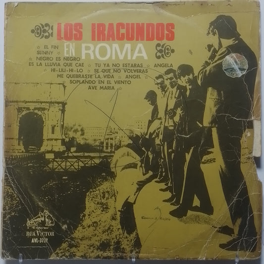 lp los iracundos en roma made peru 1967 latin pop