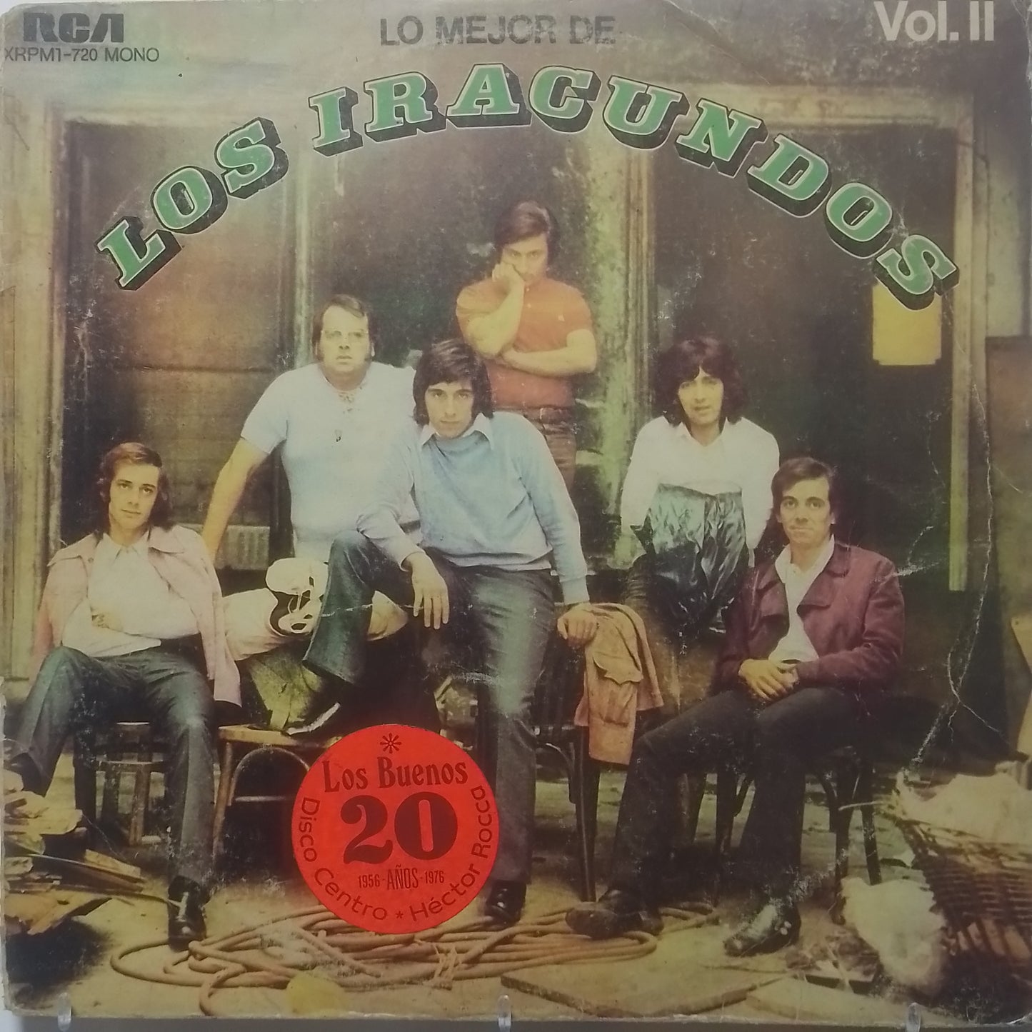 lp Los Iracundos lo mejor de los iracundos vol 2 made peru 1980 latin pop