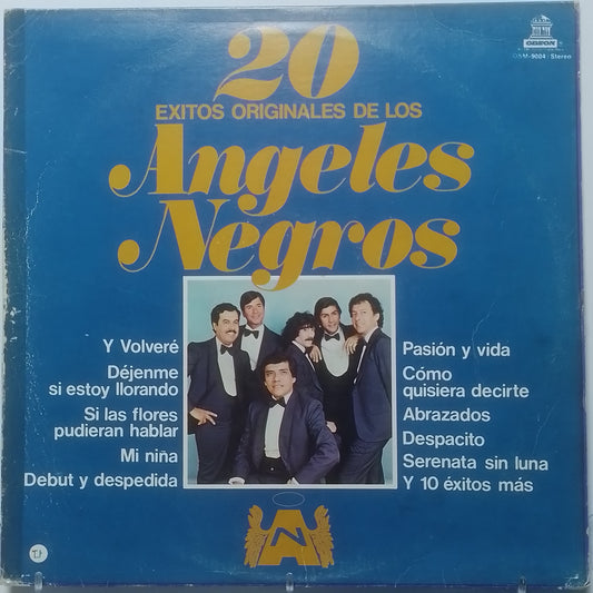 lp Los Angeles Negros 20 Exitos Originales De Los Angeles Negros made usa 1989 latin pop