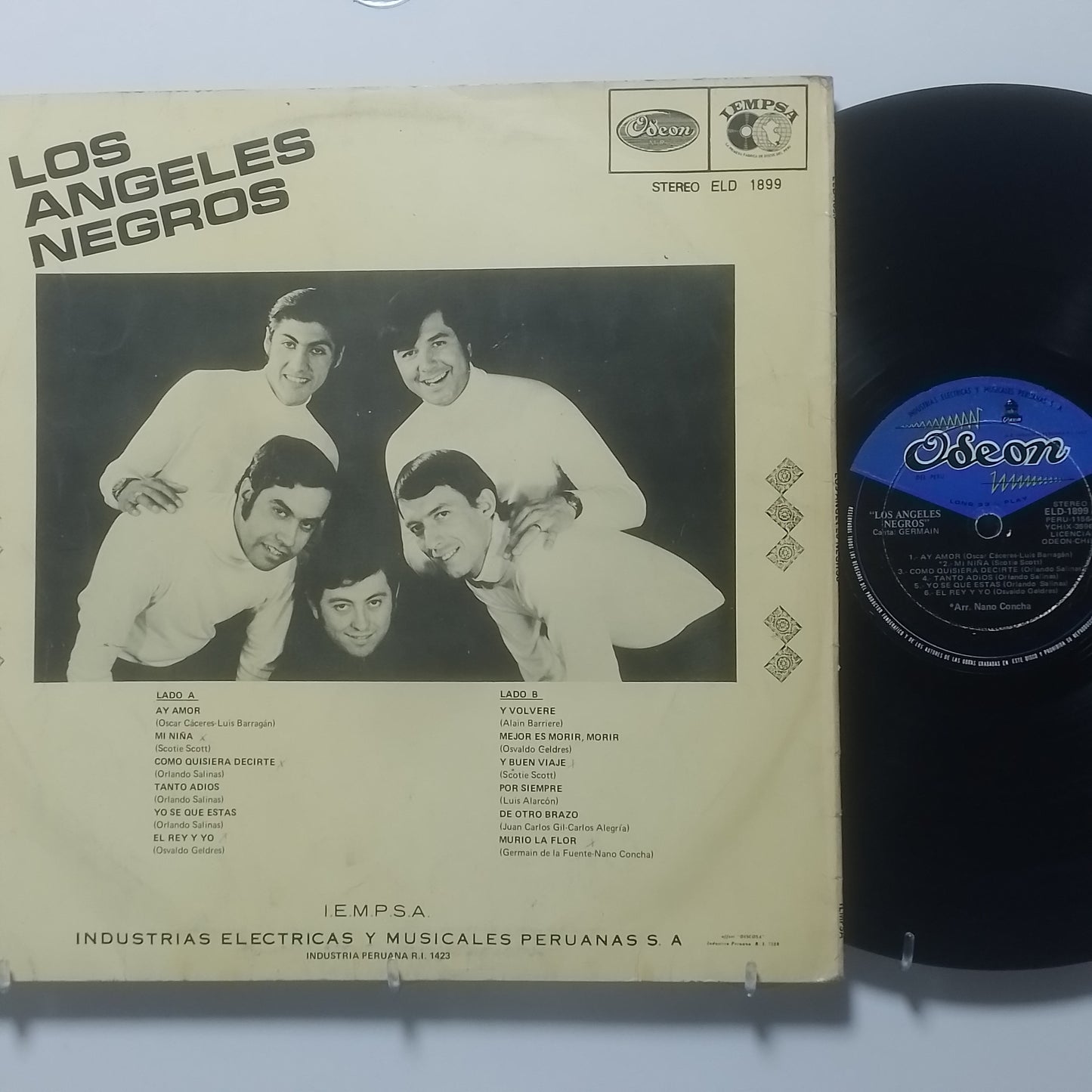 lp Los Angeles Negros Los Angeles Negros made peru 1970 latin pop